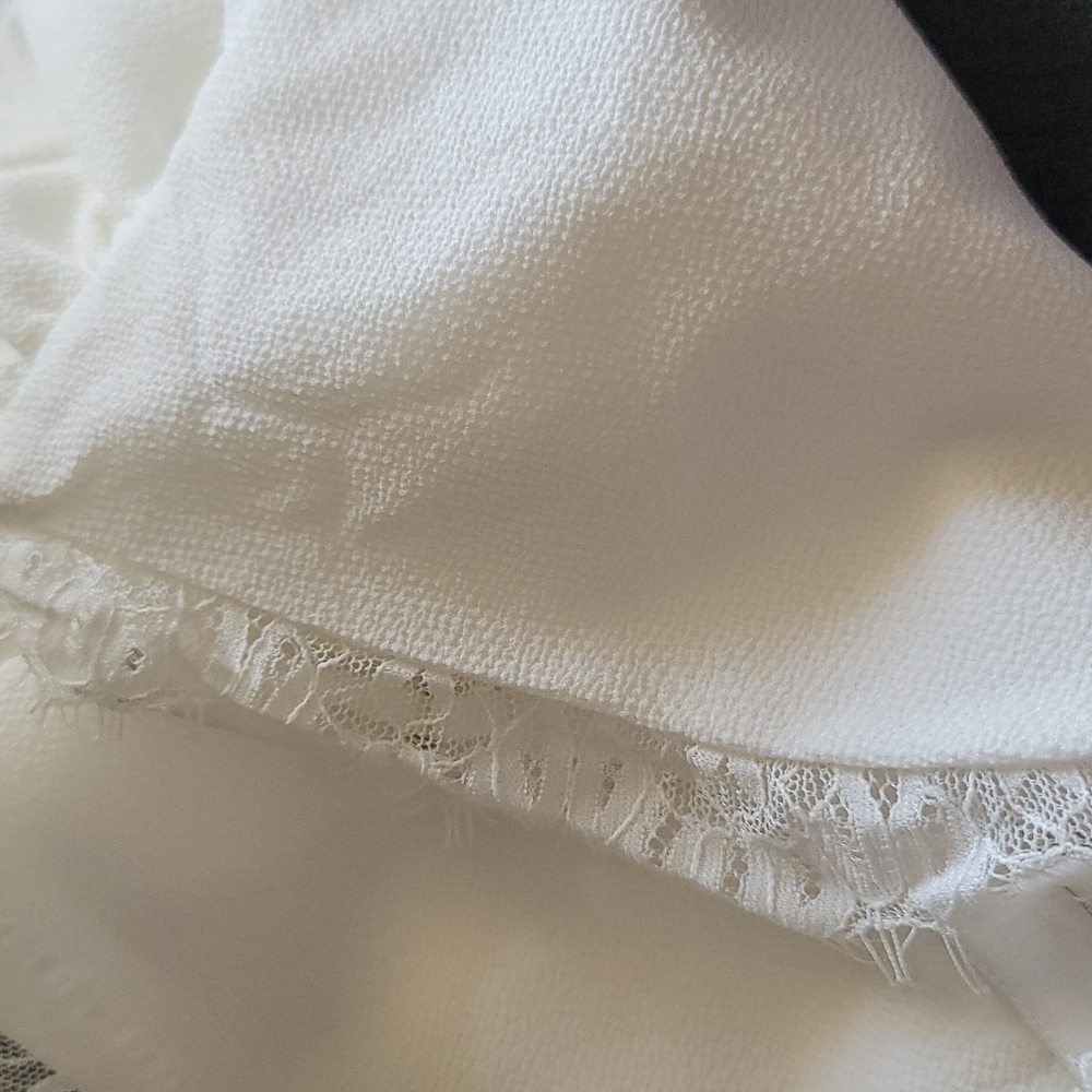 WAYF Cream/White Dress NWT - Picture 10 of 10